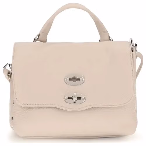 Zanellato White Calf Leather Bos Taurus Handbag
