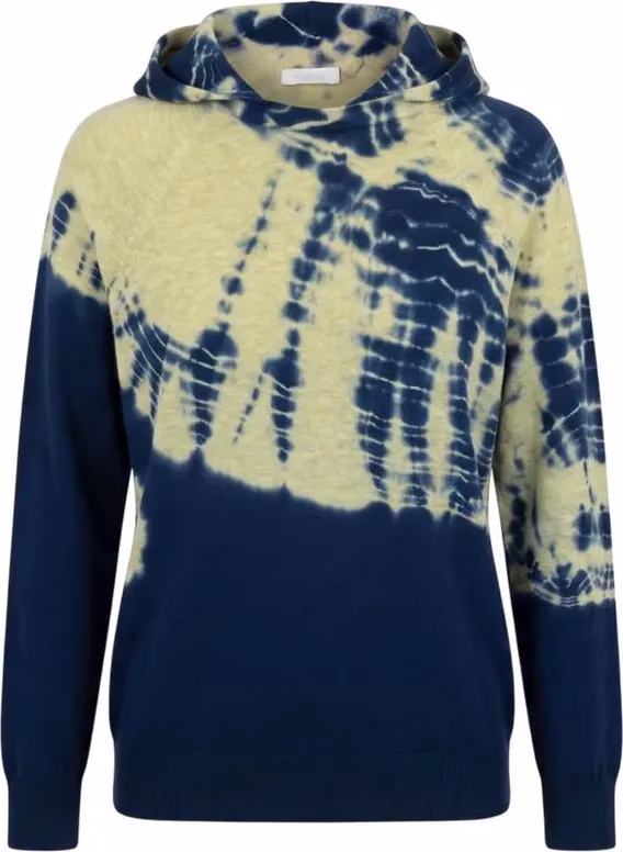 Malo Blue Cotton Women's Sweatshirt