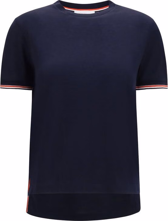 Thom Browne Blue Wool Oves Aries T-Shirt