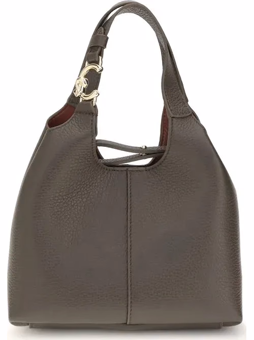 Coccinelle Brown Calf Leather Bos Taurus Handbag