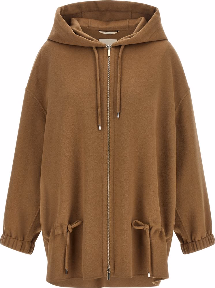'S Max Mara Brown Wool Coat