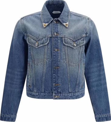 Blue Cotton Denim Jacket