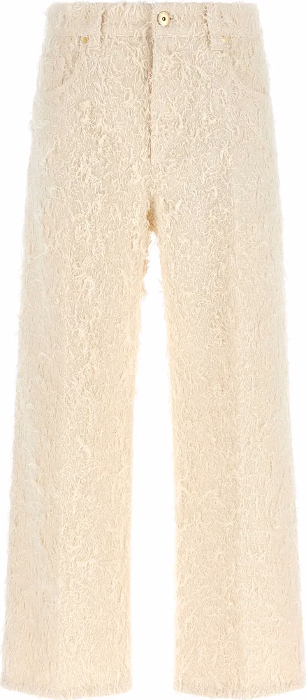 Brunello Cucinelli Beige Cotton Casual Pants