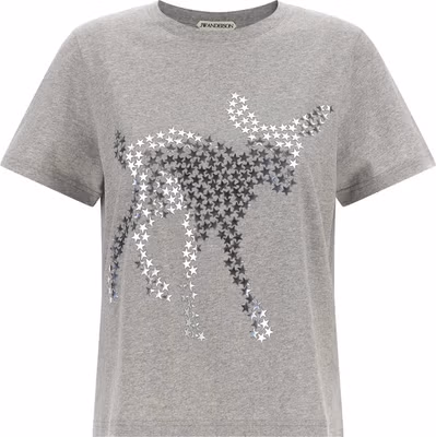 Gray Cotton T-Shirt