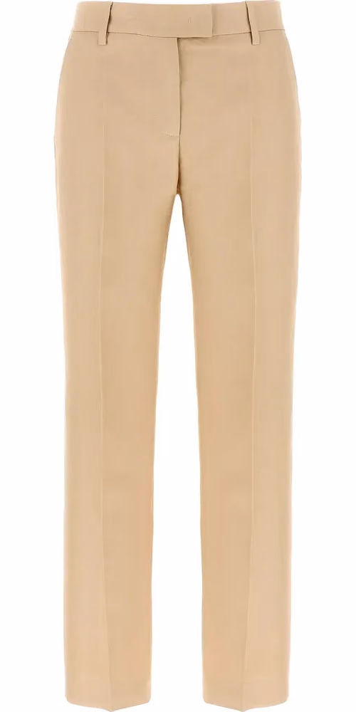 Alberto Biani Beige Viscose Chino Pants
