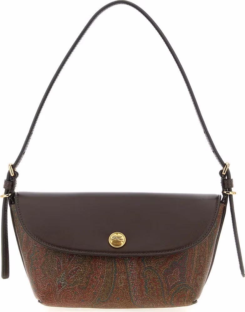 Etro Multicolor Cotton Shoulder Bag