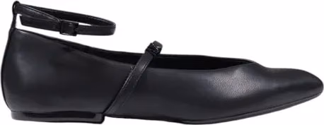 Armani Exchange Black Polyester Platform Pumps