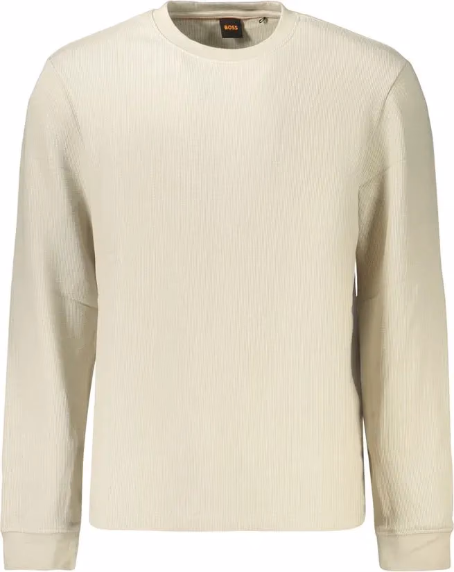 Hugo Boss Beige Cotton Men's Shirt