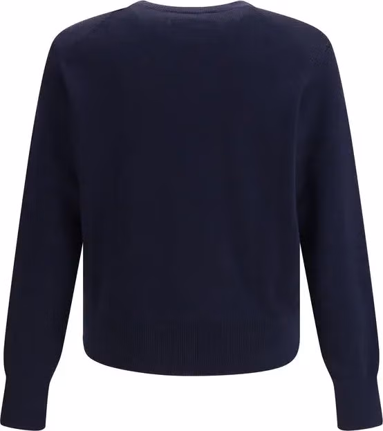 Ami Paris Blue Wool Oves Aries Sweatshirt