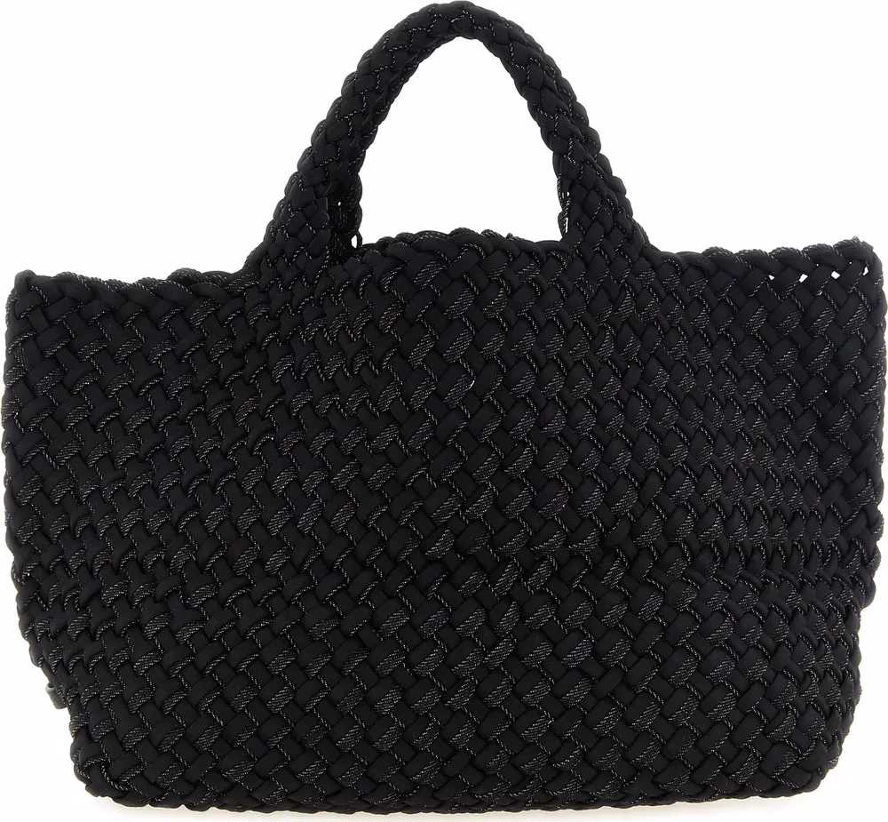 NAGHEDI Black Nylon Tote Bag