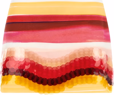 Multicolor Cotton Long Skirt