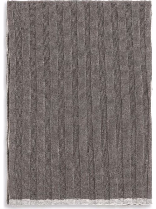 Brunello Cucinelli Brown Cashmere Scarf