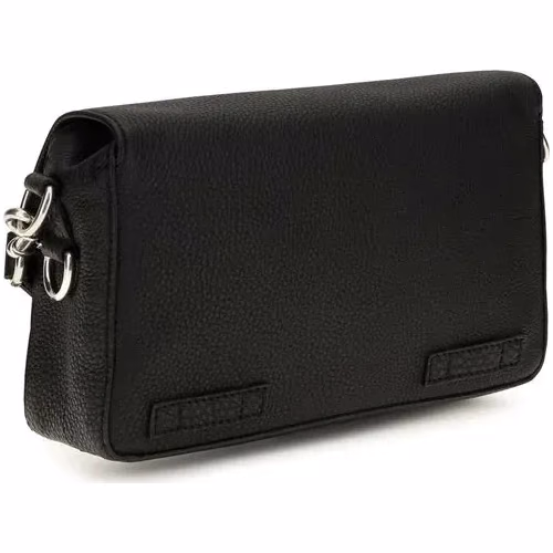 Fendi Black Calf Leather Bos Taurus Shoulder Bag