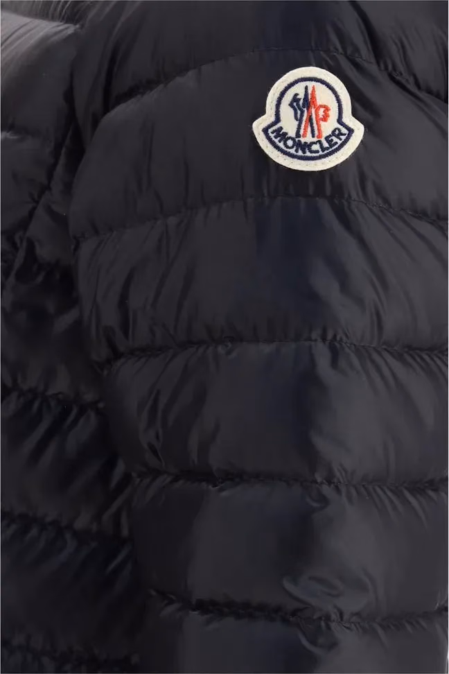 Moncler Black Polyamide Full-Length Jacket