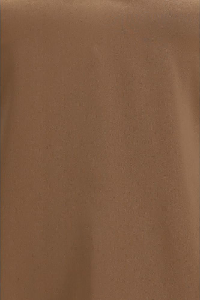 Brunello Cucinelli Brown Silk Shirt