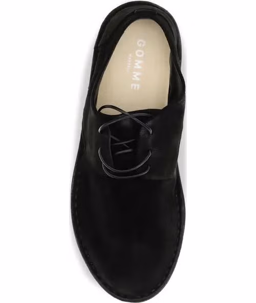 Marsell Black Calf Leather Bos Taurus Oxfords And Derbies