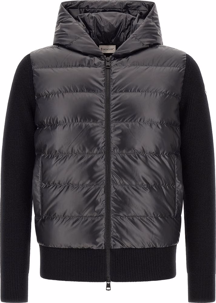 Moncler Black Polyester Cardigan