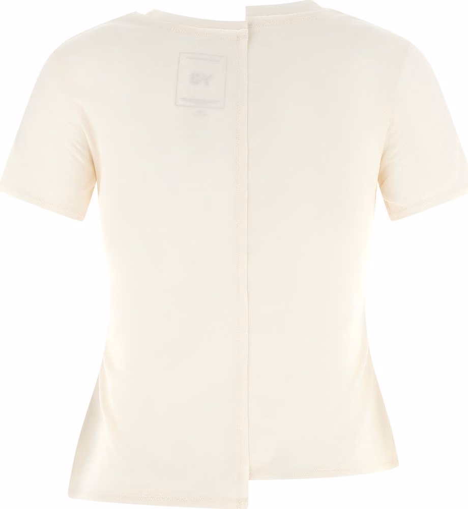 Y-3 White Cotton T-Shirt