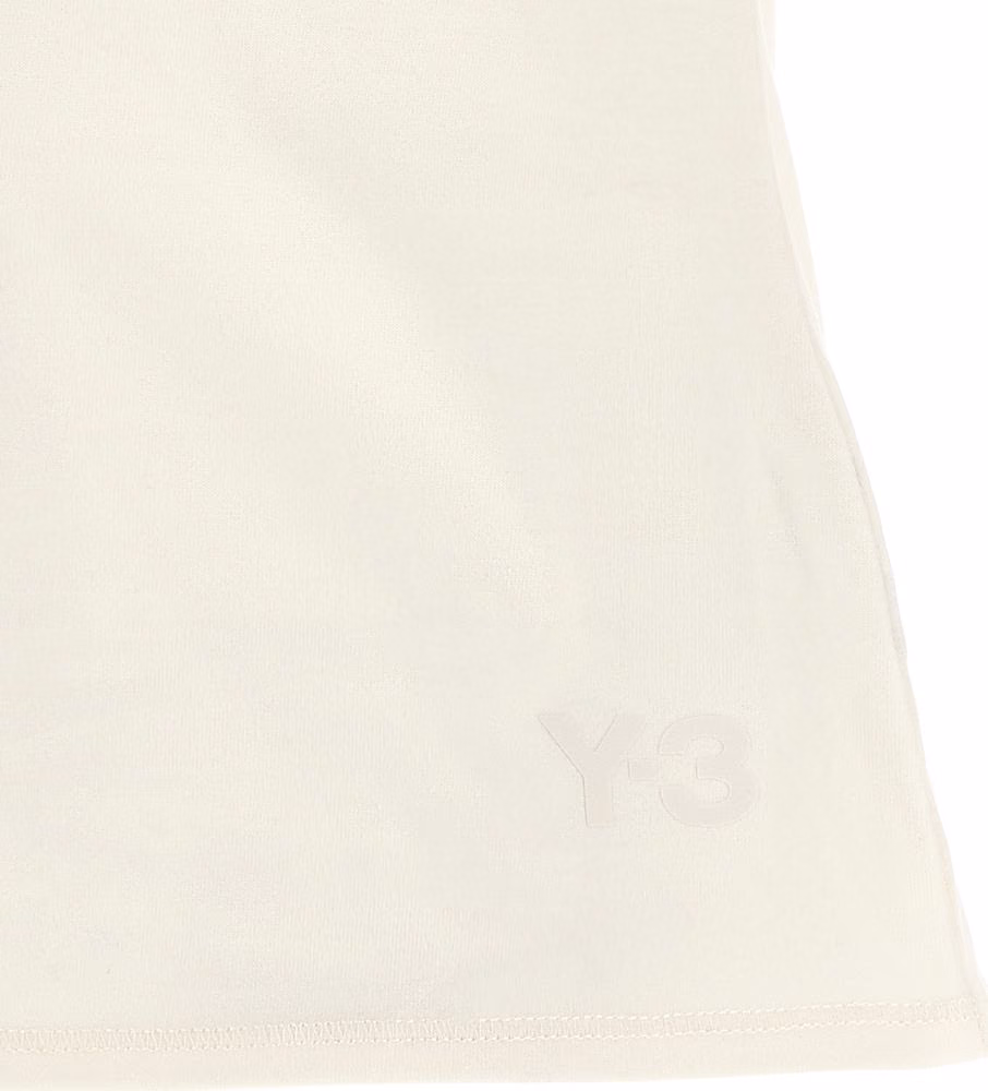 Y-3 White Cotton T-Shirt