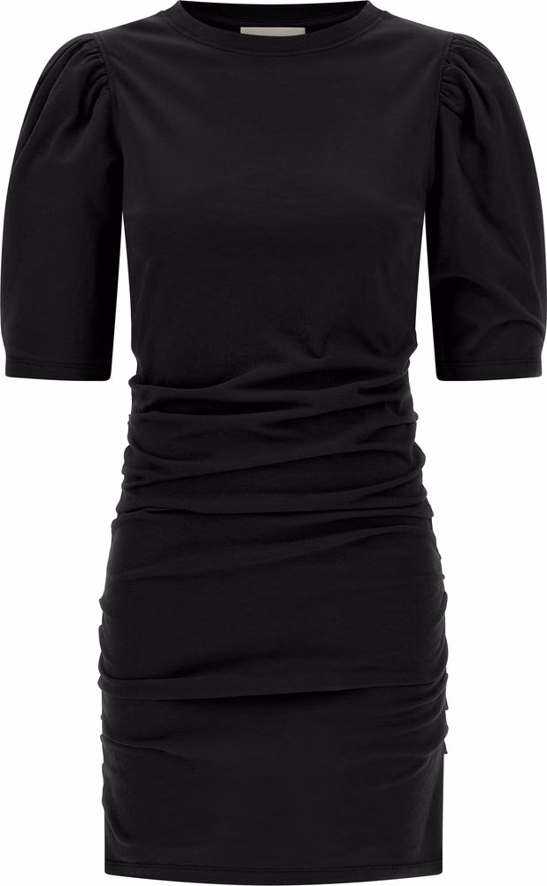 Isabel Marant Black Cotton Short Dress