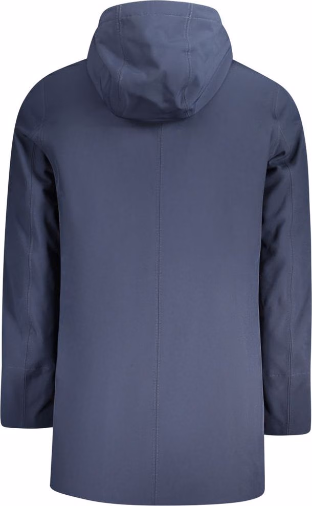 K-WAY Blue Polyester Men's Jacket