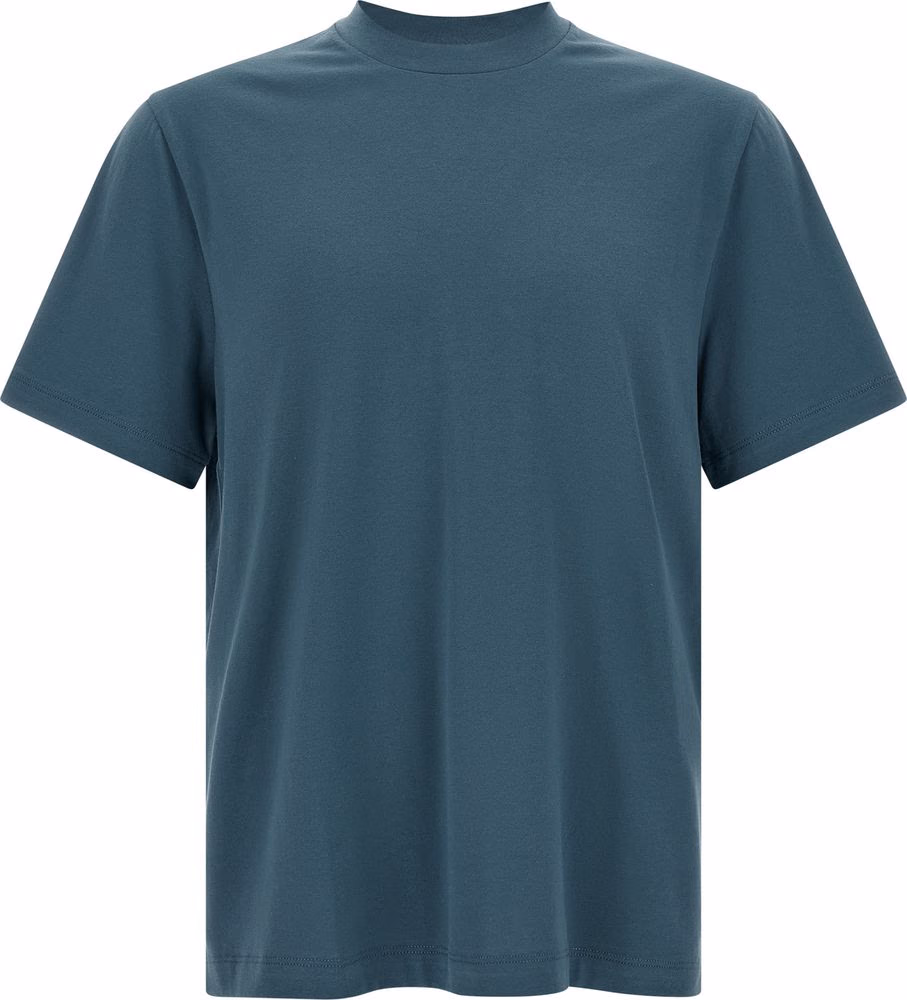 Brioni Blue Cotton T-Shirt