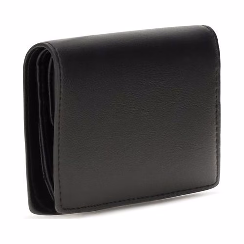 Vivienne Westwood Black Calf Leather Bos Taurus Wallet