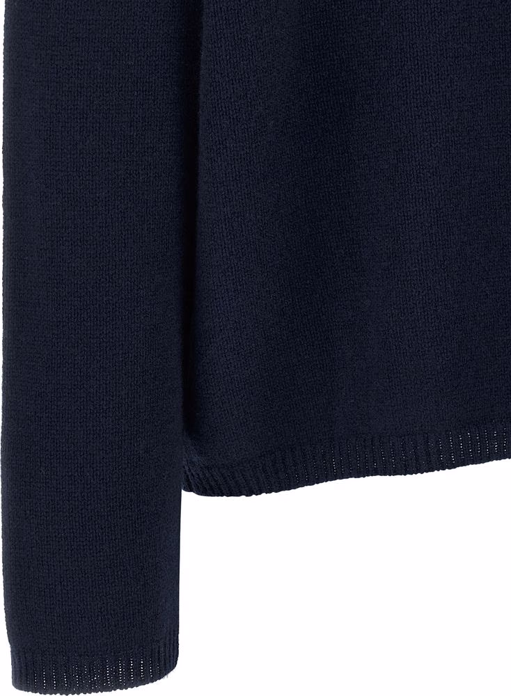 BE YOU Blue Cashmere Cardigan