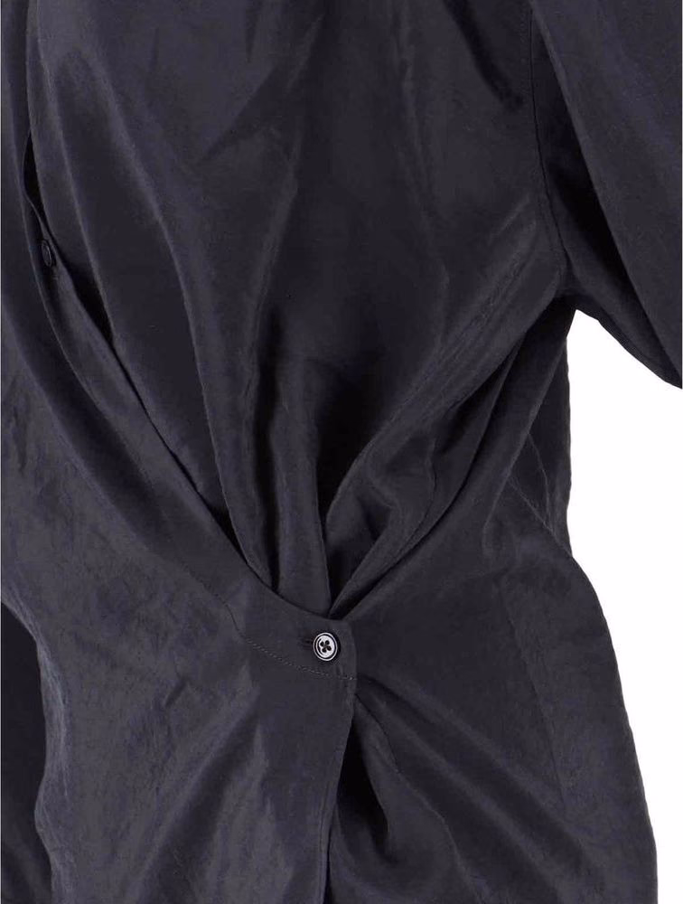 Lemaire Black Polyamide Shirt