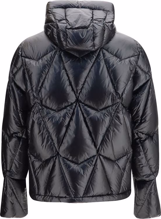 Moose Knuckles Black Nylon Shell Jacket