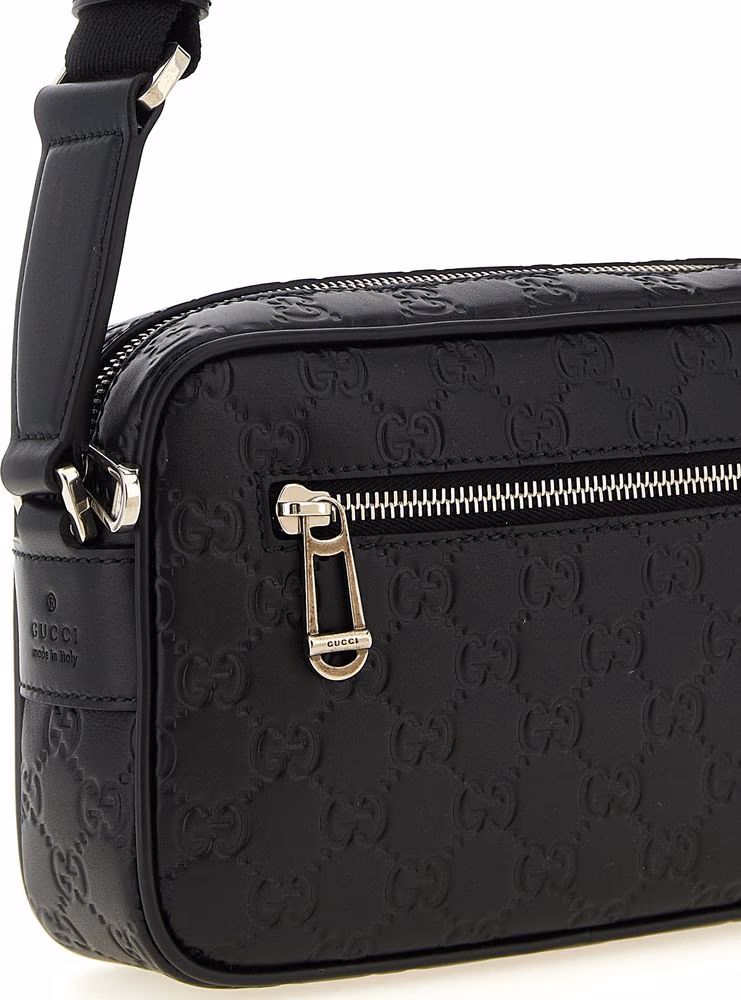 Gucci Black Calfskin Crossbody Bag
