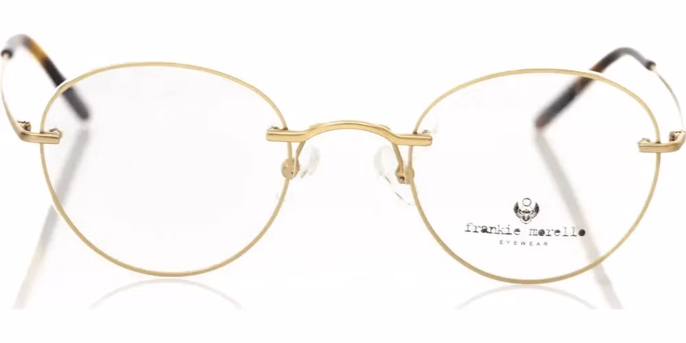 Frankie Morello Gold Metallic Men's Frame