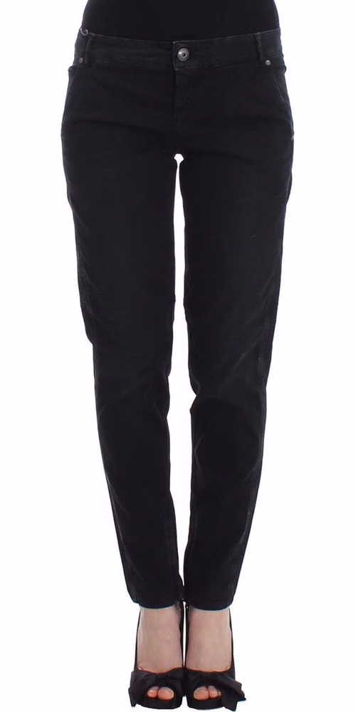 Ermanno Scervino Blue Slim Jeans Denim Pants Skinny Leg Straight