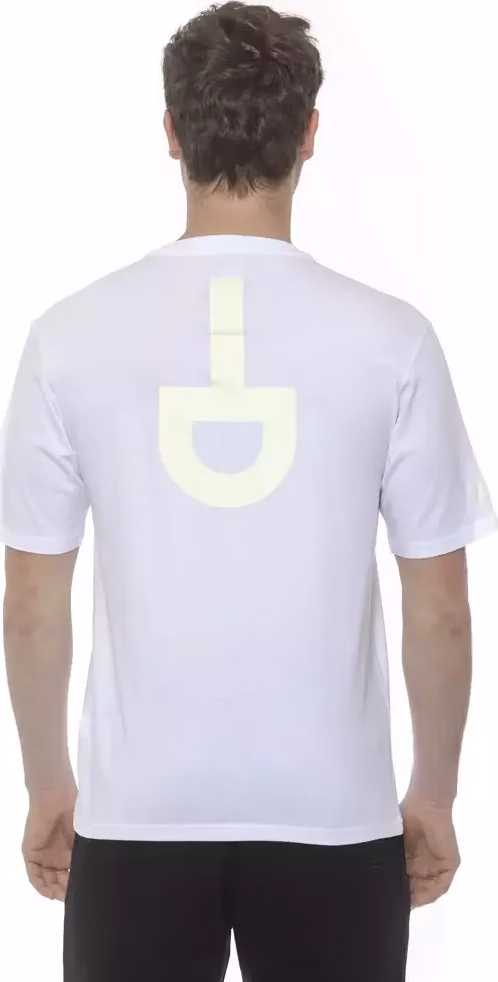 Tond White Cotton Men T-Shirt