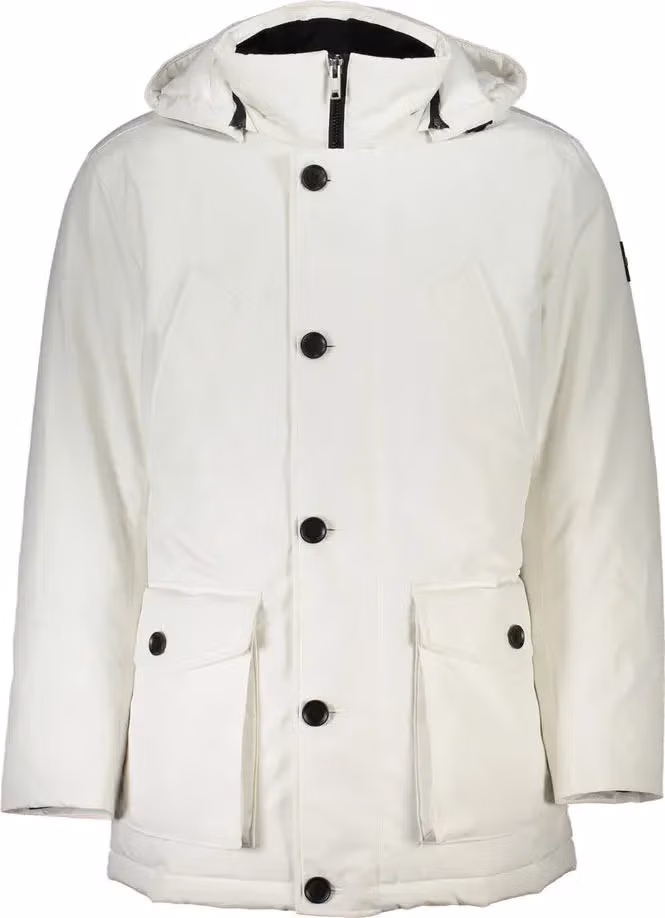 Hugo Boss White Elastane Jacket