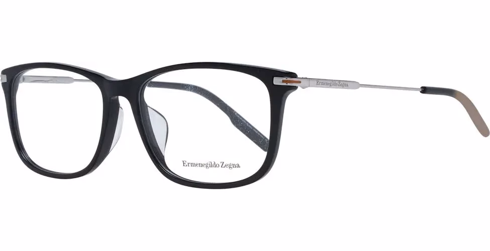 Ermenegildo Zegna Black Plastic Glasses (Frames)