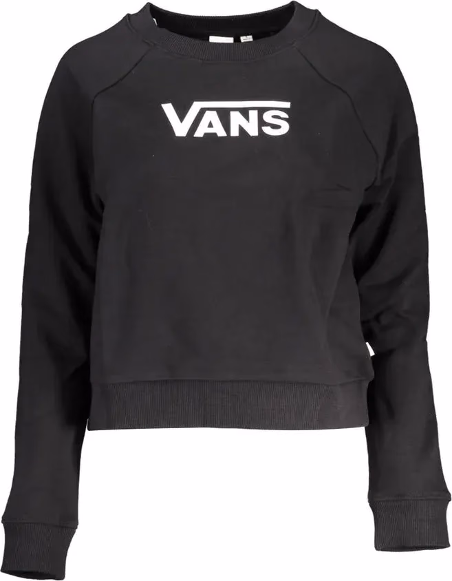 Vans Black Cotton Women Sweatshirt