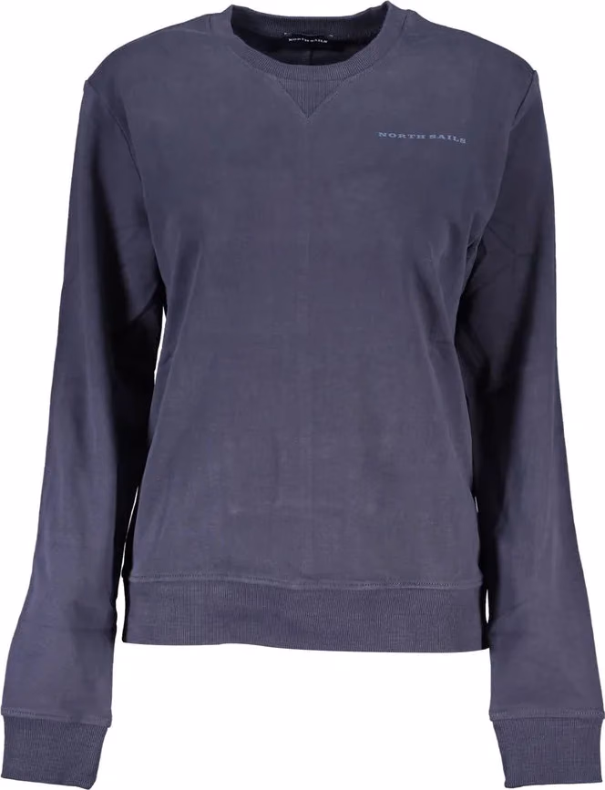 North Sails Blu Cotton Womens Sweatshirt