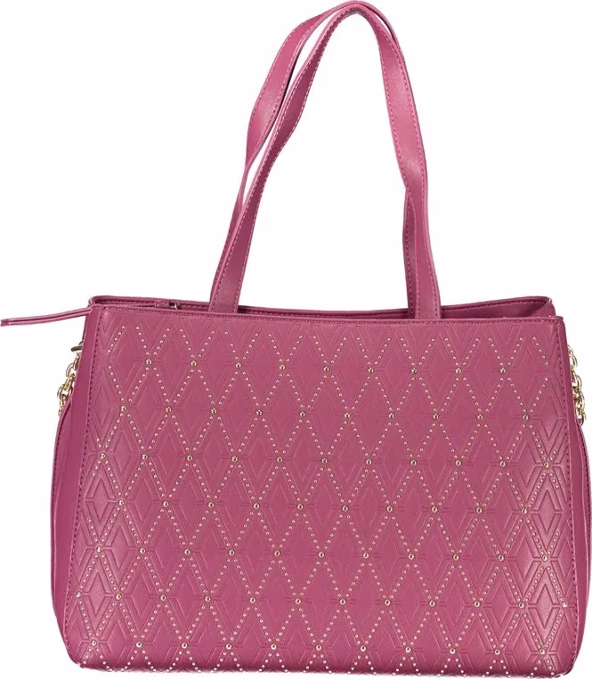 Mario Valentino Purple Polyurethane Women's Bag