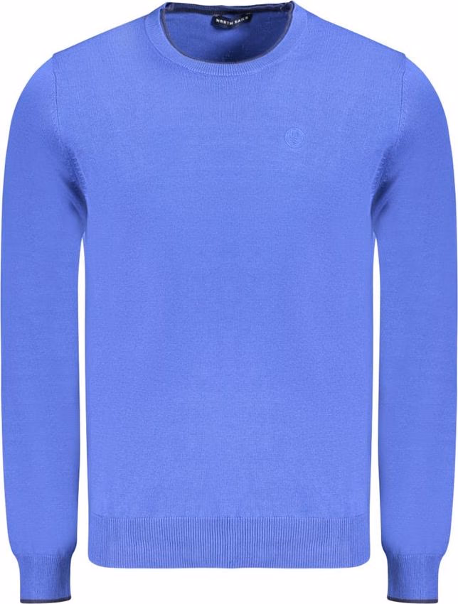 North Sails Blue Cotton Men's Sweater