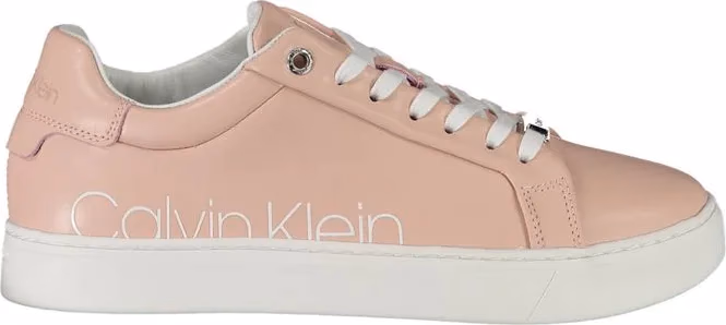Calvin Klein Rosa Leather Women Sneaker