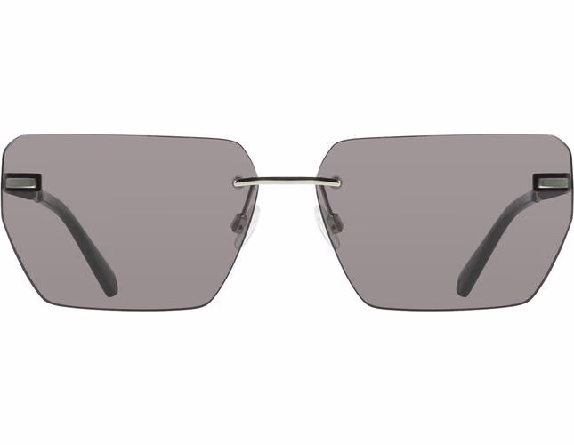 Calvin Klein Argento Metallo Men Sunglass