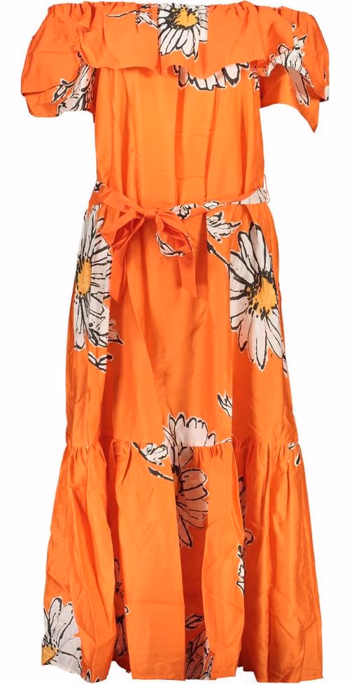 Desigual "Arancione Cotton Woman Dress"