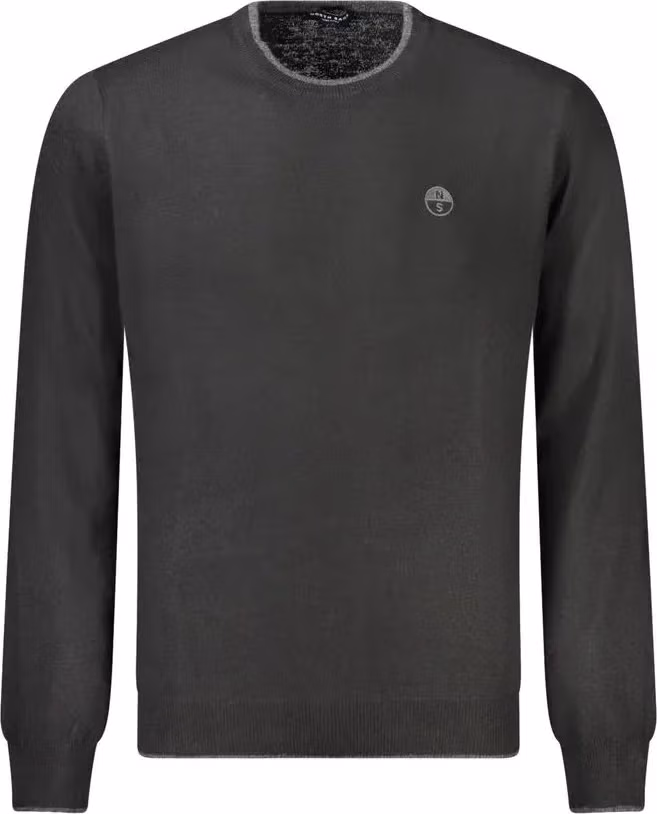 North Sails Grigio Wool Men Sweater