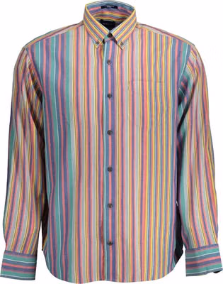Azzurro Cotton Men Shirt