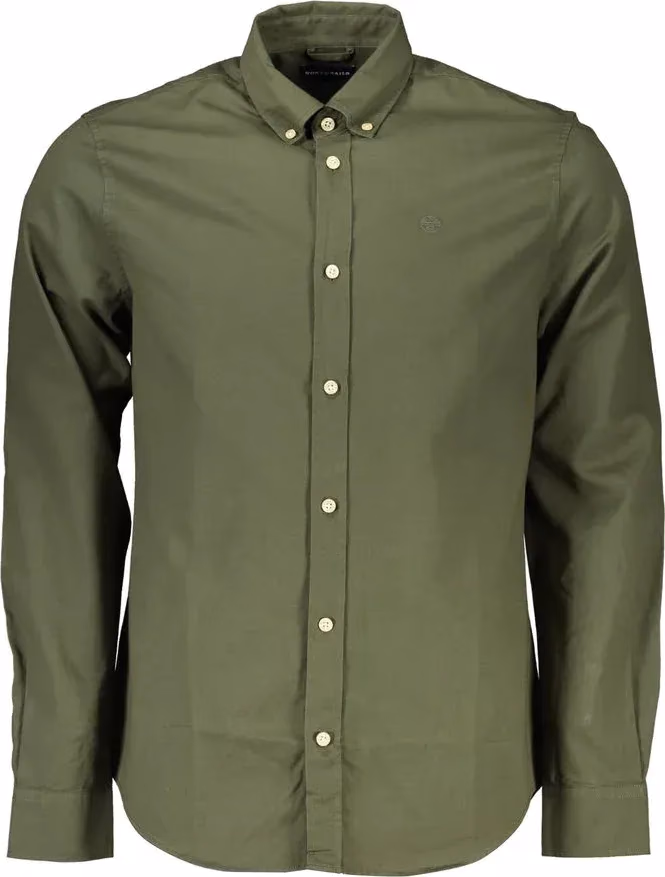North Sails Verde Cotton Men Shirt