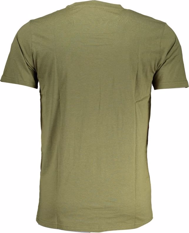 Cavalli Class Verde Cotton Mens T-Shirt