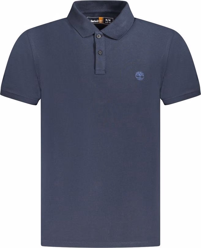 Timberland Blue Cotton Men Polo