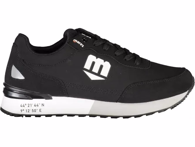Mares Black Polyurethane Men Sneaker