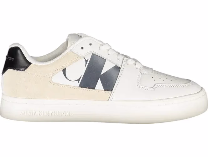 Calvin Klein White Polyurethane Women Sneaker